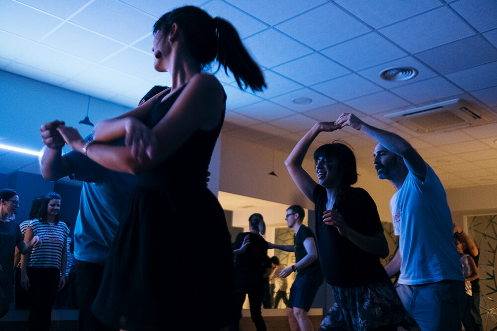 Escuela de swing en parejas