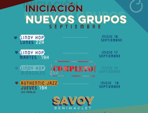 ♪ APRENDE A BAILAR SWING ♪ NUEVOS GRUPOS DE INICIACIÓN