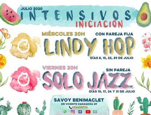INTENSIVO INICIACIÓN – JULIO 2020