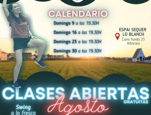 CLASES ABIERTAS EN AGOSTO