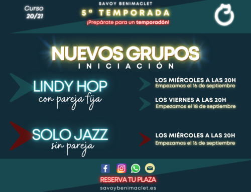 GRUPOS INICIACIÓN – SEPTIEMBRE 2020